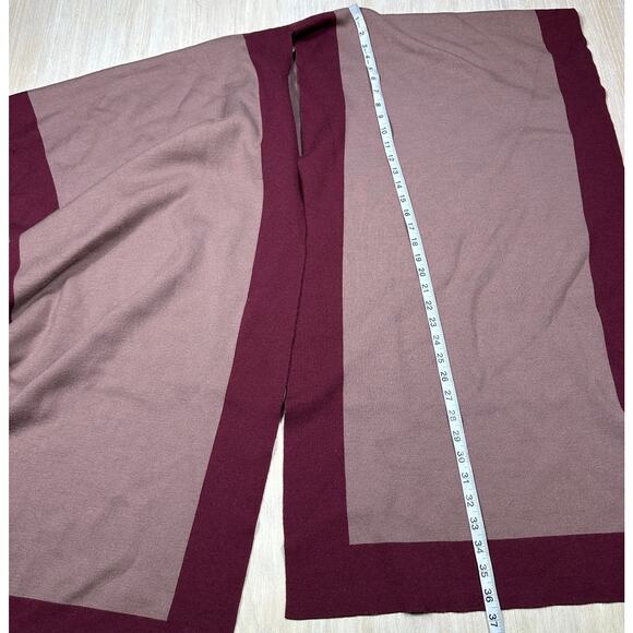 Lululemon Bundle Up Wrap Scarf Merino Wool Blend Spanish Oak Savanah One Size - Picture 10 of 12